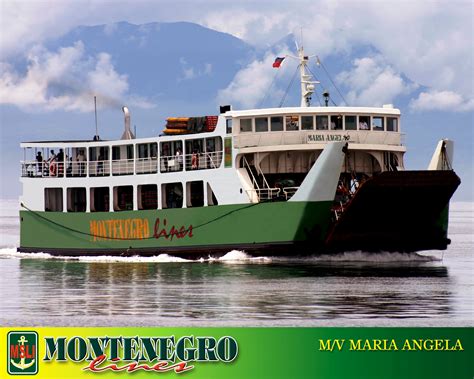 roro vehicle fare batangas to roxas city|Montenegro Shipping Lines.